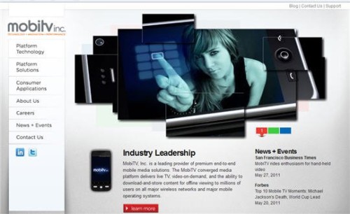 美國移動電視和視頻平臺服務商MobiTV